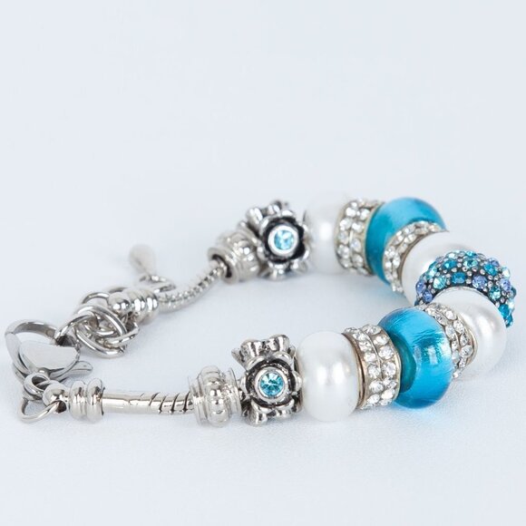 Individuality Beads Sterling Silver Bracelet - Picture 2 of 3